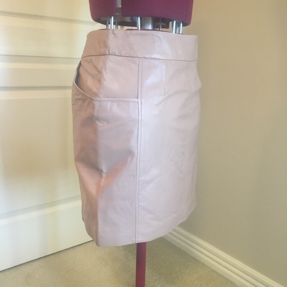 BNWT Mackage Leather Mini Skirt - Size 4 - Picture 3 of 10